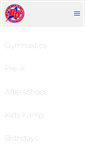 Mobile Screenshot of bayougymnastics.com